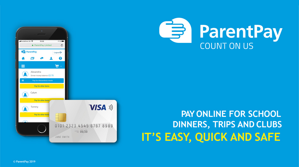 ParentPay – our new online payment service